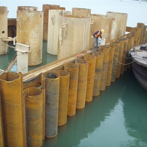 乌兰察布钢护筒现场安装